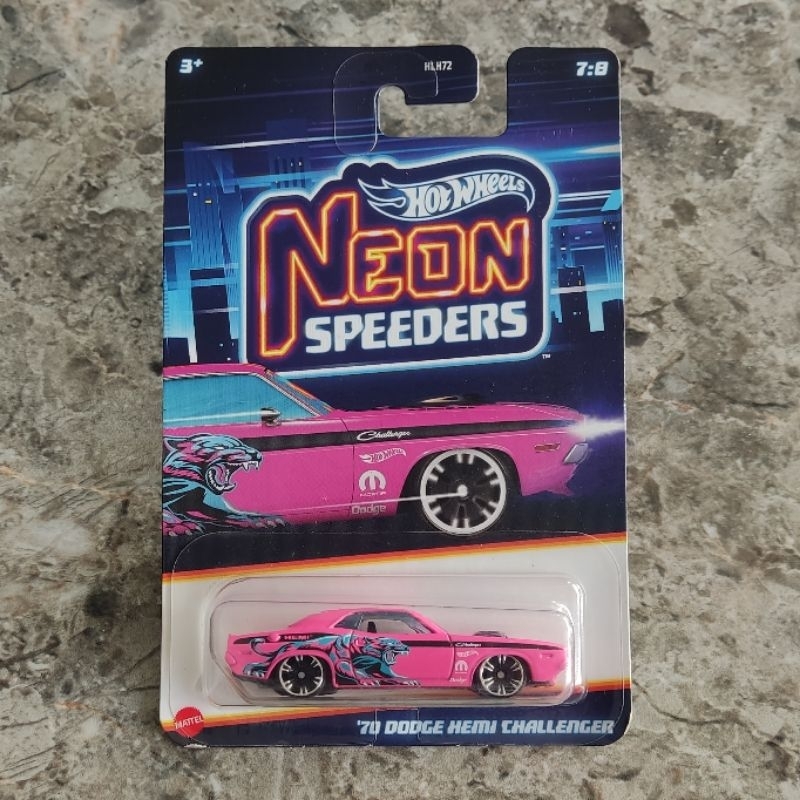 Hot Wheels Neon Speeders Mini Cooper S Challenge 1:64 - Édition 2024/2025 - Neuf