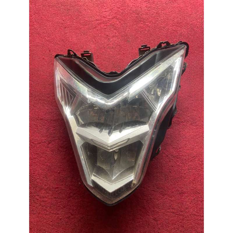 Jual lampu depan head lamp sonic 150r plus soket sen original(minus ...