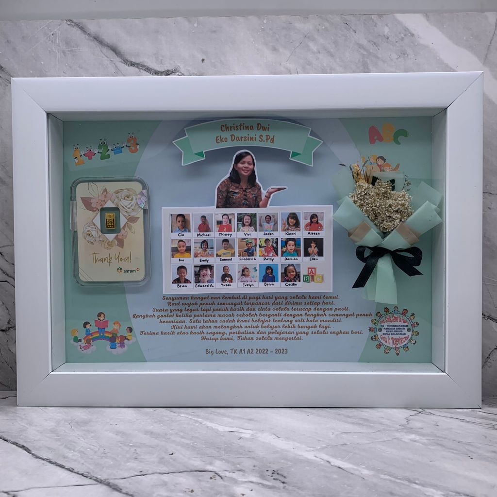 Jual Design Frame Graduation Perpisahan kelas Thank you HAMPERS Gift ...