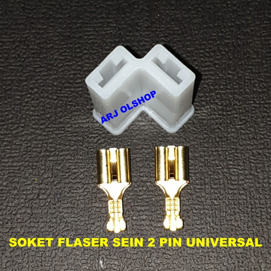 Jual SOCKET FLASHER Tanpa Kabel SOKET 2 Pin L / SOCKET SOKET CONNECTOR ...