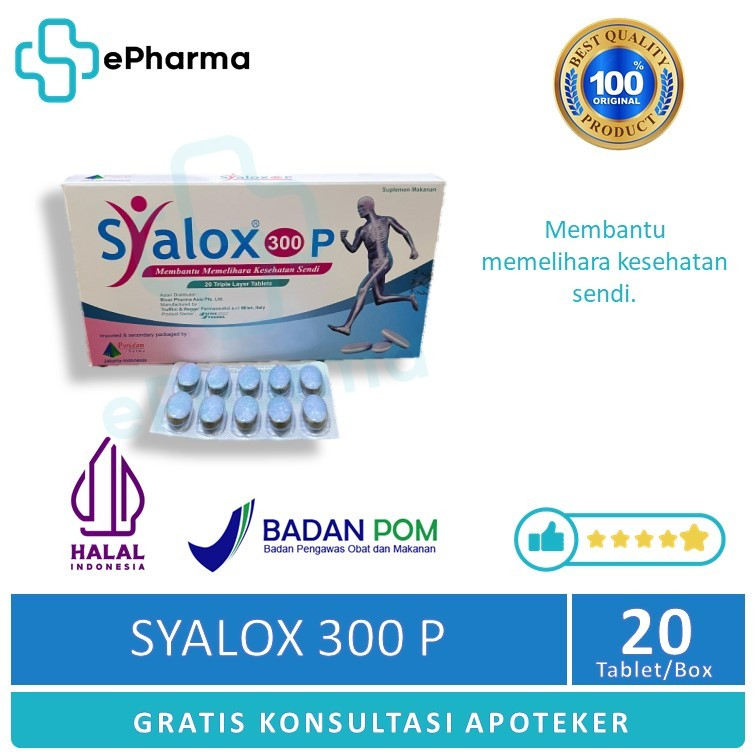 Jual Syalox 300P Box dan Ecer (Pcs) | Anti Radang, Obati Nyeri Lutut ...