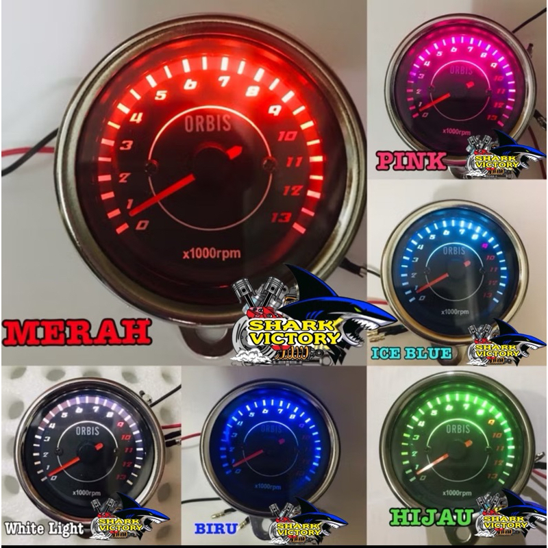 Jual Rpm jarum analog orbis / Tachometer jarum | Shopee Indonesia