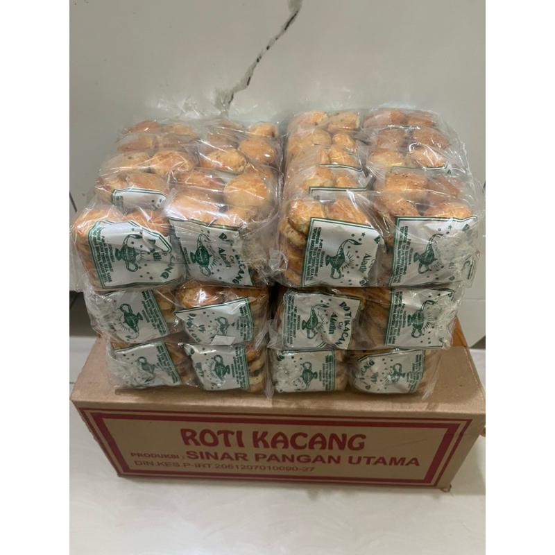 Jual ROTI KACANG CAP ALADIN ( isi 10 bungkus/ pack ) | Shopee Indonesia