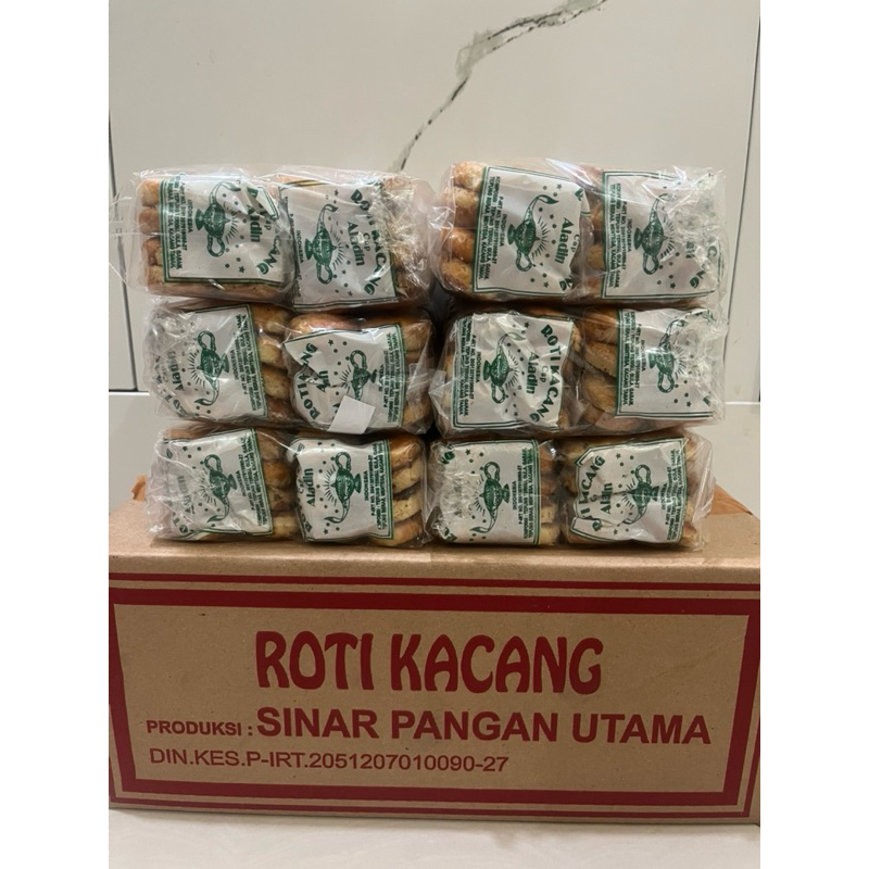 Jual ROTI KACANG CAP ALADIN ( isi 10 bungkus/ pack ) | Shopee Indonesia