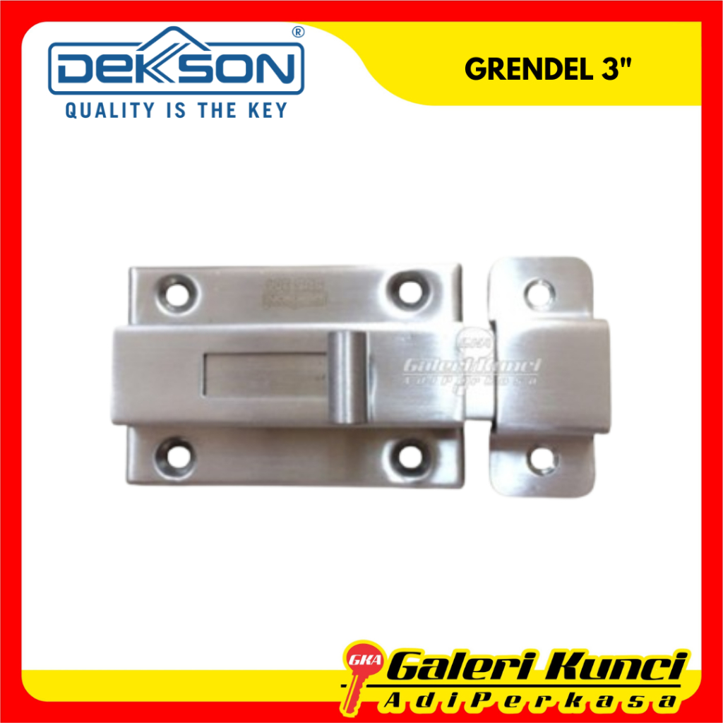 Jual Grendel Pintu Dekson Dekkson D02 3 Inch SSS Door Bolt Grendel ...