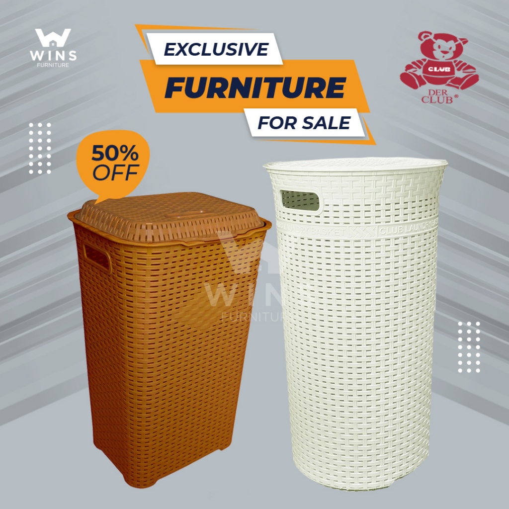 Jual Club Laundry Basket Minimalis CRB Napolly Keranjang Serbaguna Tempat Baju Kotor Dan Bersih Laundry Bag | Shopee Indonesia