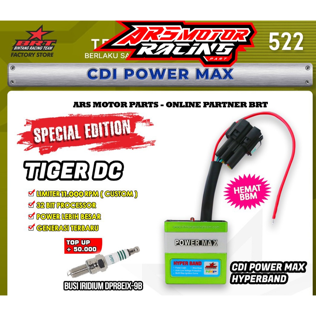 Jual CDI BRT TIGER DC HYPERBAND SPECIAL EDITION | Shopee Indonesia