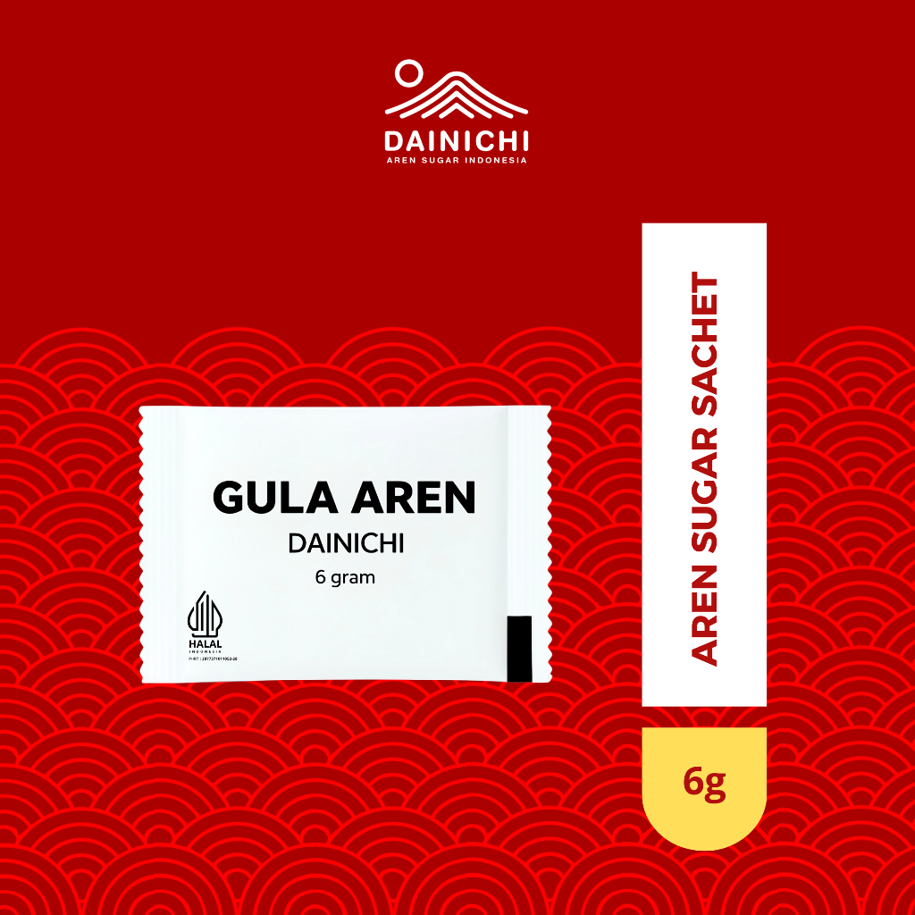 Jual Dainichi Gula Aren Indonesia - Gula Aren powder 6 gram (Sachet ...
