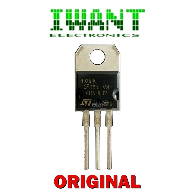 Jual BDX53 BDX53C TO-220 ORIGINAL NPN TRANSISTOR BDX 53 BDX53 | Shopee ...