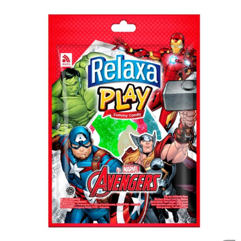Jual Relaxa Play Permen Gummy Avengers Assorted 40 g | Shopee Indonesia