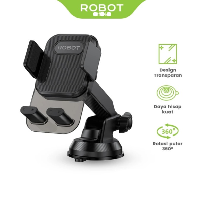 Jual ROBOT RT-CH18S Holder Mobil Windshield And Dashboard | Shopee ...