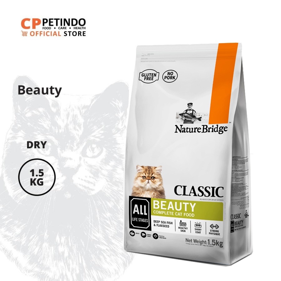 Jual NatureBridge Classic Beauty Cat 1,5kg | Shopee Indonesia
