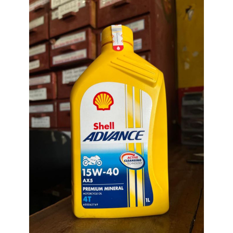 Jual Oli Shell Advance AX5 15W-40 1L | Shopee Indonesia