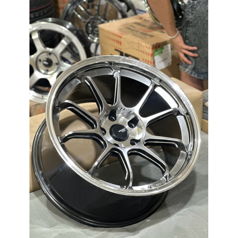 Jual Velg Advan Rz R18 Lebar 9,5 Kondisi Baru | Shopee Indonesia