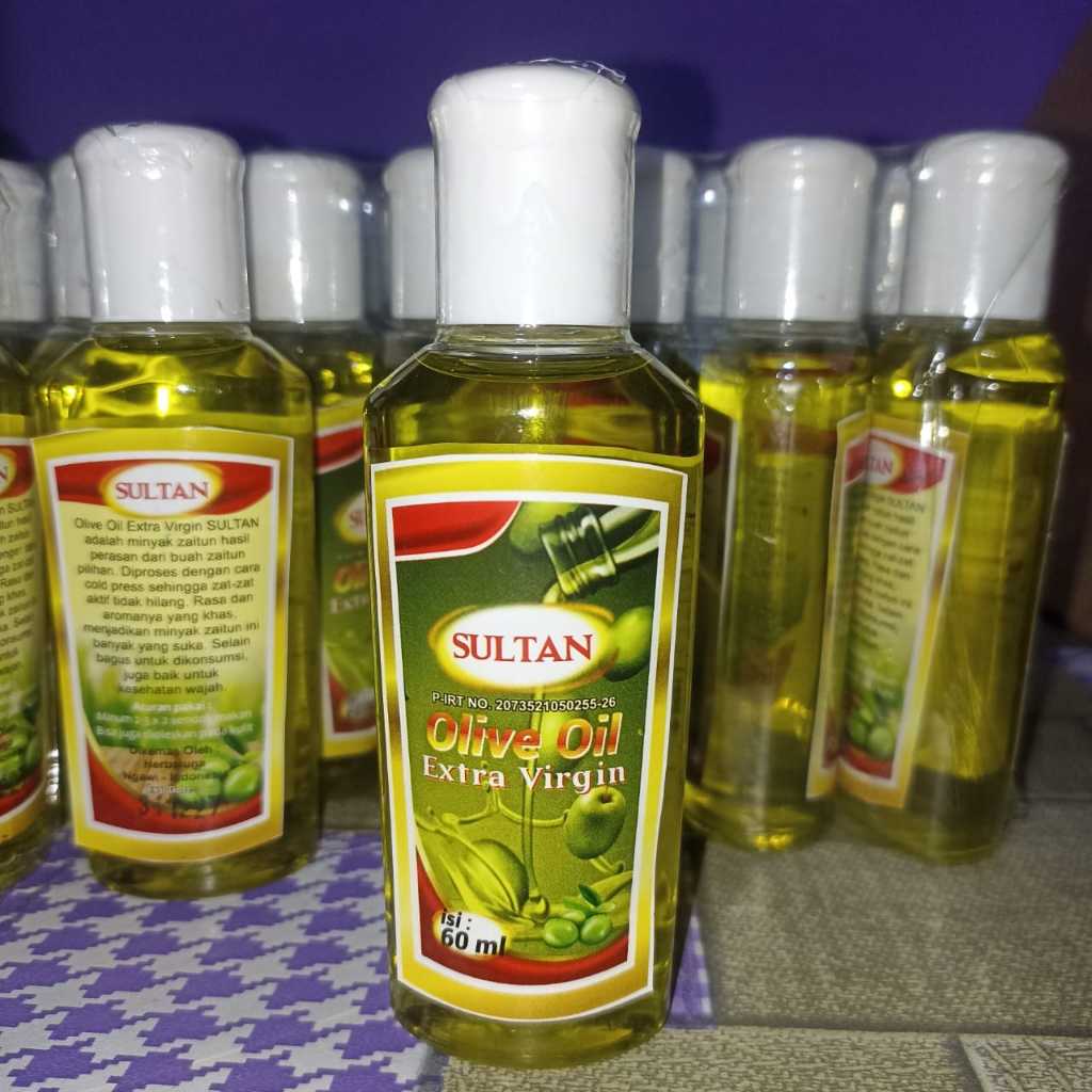 Jual Sultan Olive Oil Extra Virgin 60 ml | Shopee Indonesia