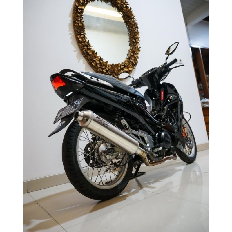 Jual Knalpot Standar Racing Full Stainless Matic Custom | Shopee Indonesia