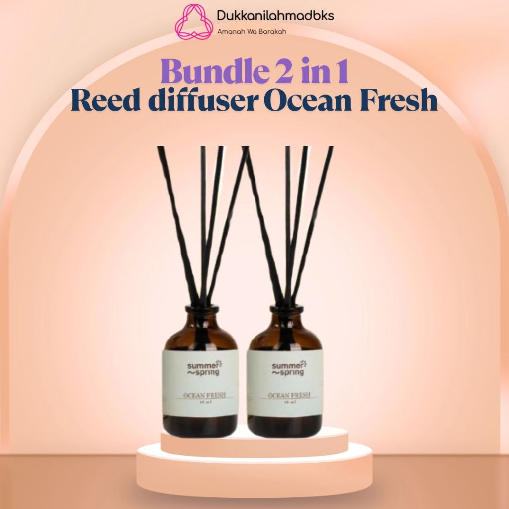 Jual [BUNDLE ]REED DIFFUSER OCEAN FRESH/PENGHARUM RUANGAN AROMATERAPHY ...