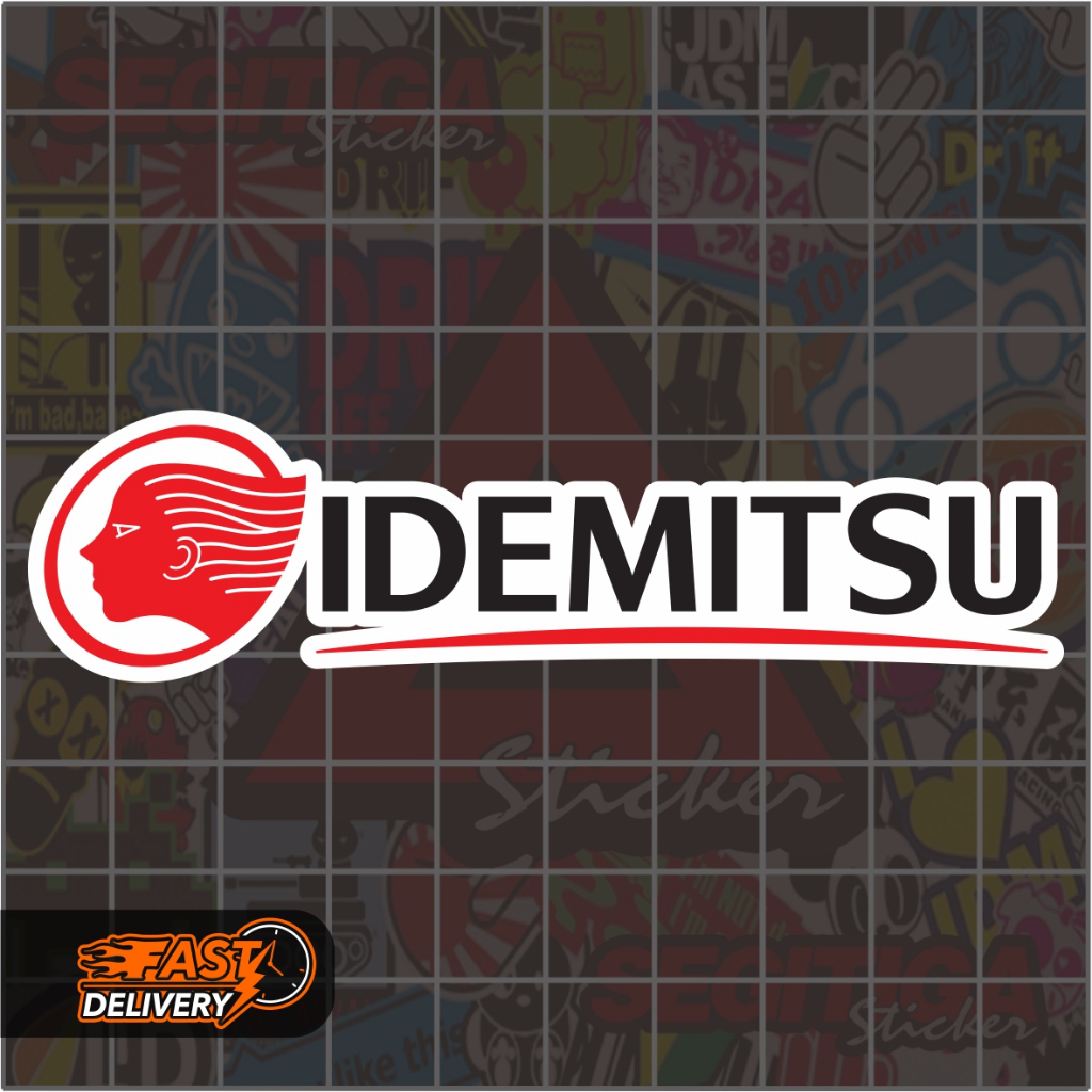 Jual Sticker Idemitsu Ukuran 9.5 x 2.5 Cm | Shopee Indonesia