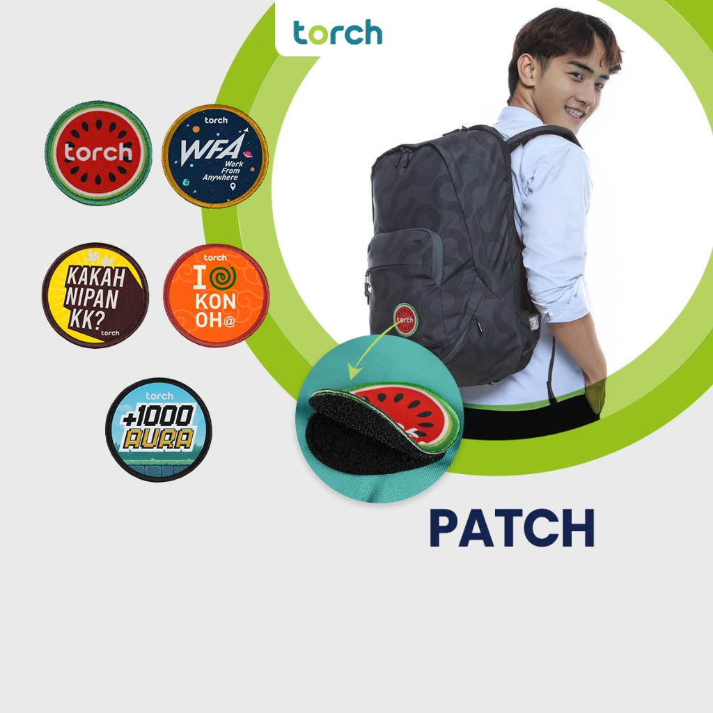Jual Torch Patch Backpack Super Basic | Shopee Indonesia