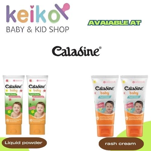 Jual Caladine Baby Liquid Powder & Rash Cream 100gr & 50gr | Shopee ...