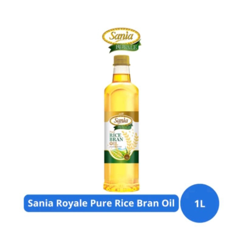 Jual (ED: 10/25) SANIA Royale Rice Bran 1 Liter (Minyak Bekatul Padi ...