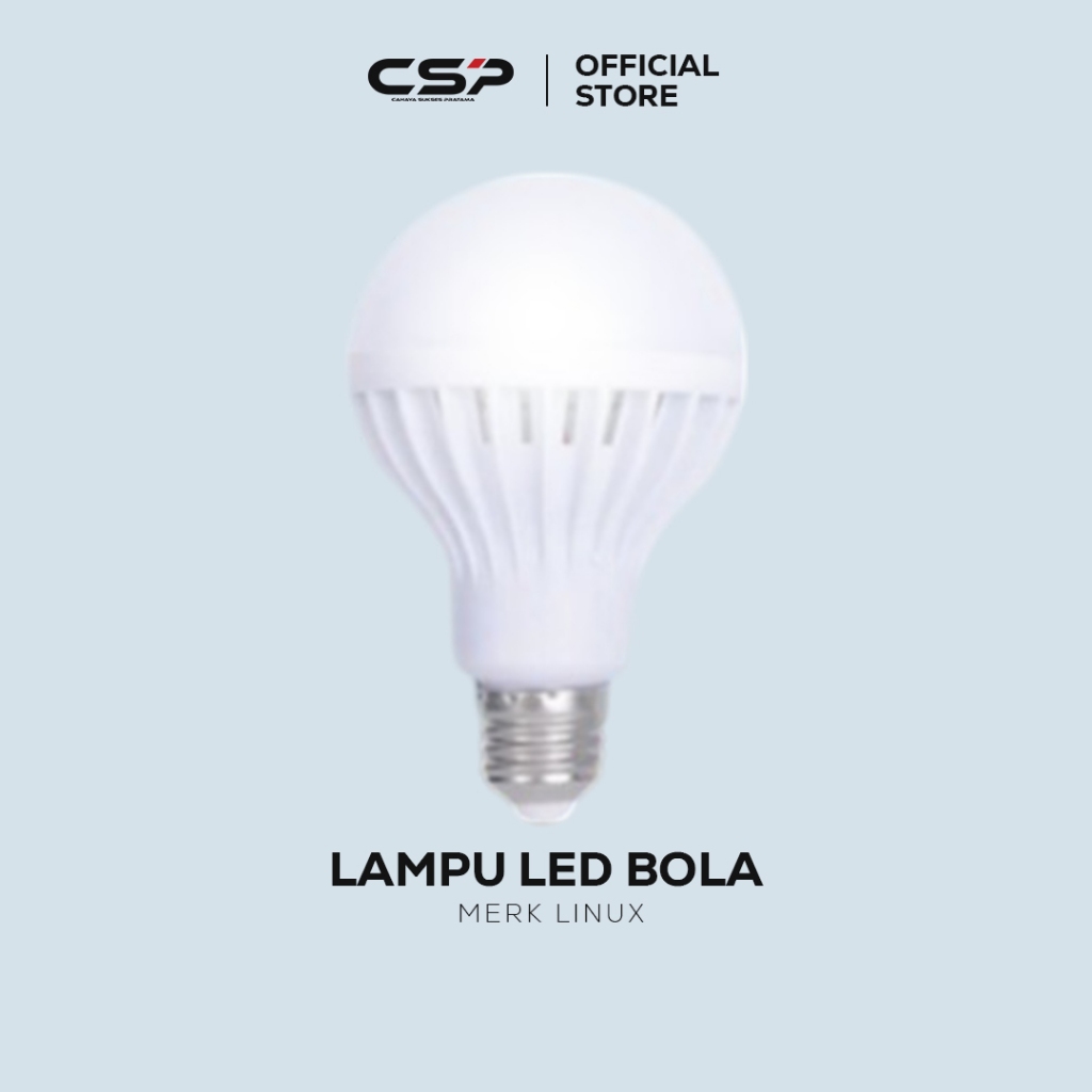 Jual [CSP_MATSUKA] Lampu Led Bola Murah Hemat Merk Linux 3/5/7/9/12/15W ...