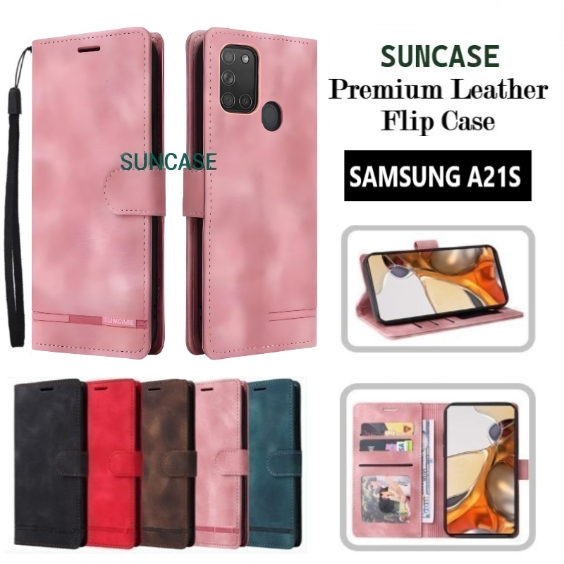 For Samsung Samsung A21s Flip Phone Case Samsung Galaxy A21s Flip