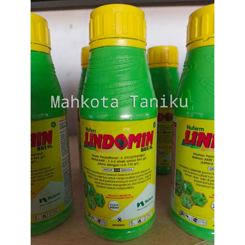 Jual LINDOMIN 865sl 400ML // HERBISIDA GULMA DAUN LEBAR | Shopee Indonesia