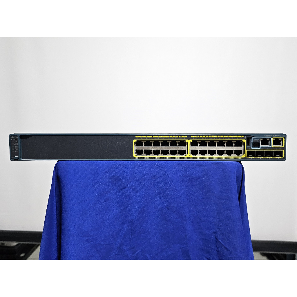 Jual Switch Hub Cisco Catalyst 2960S 24 TS L 24 Port Gigabit Managed ...