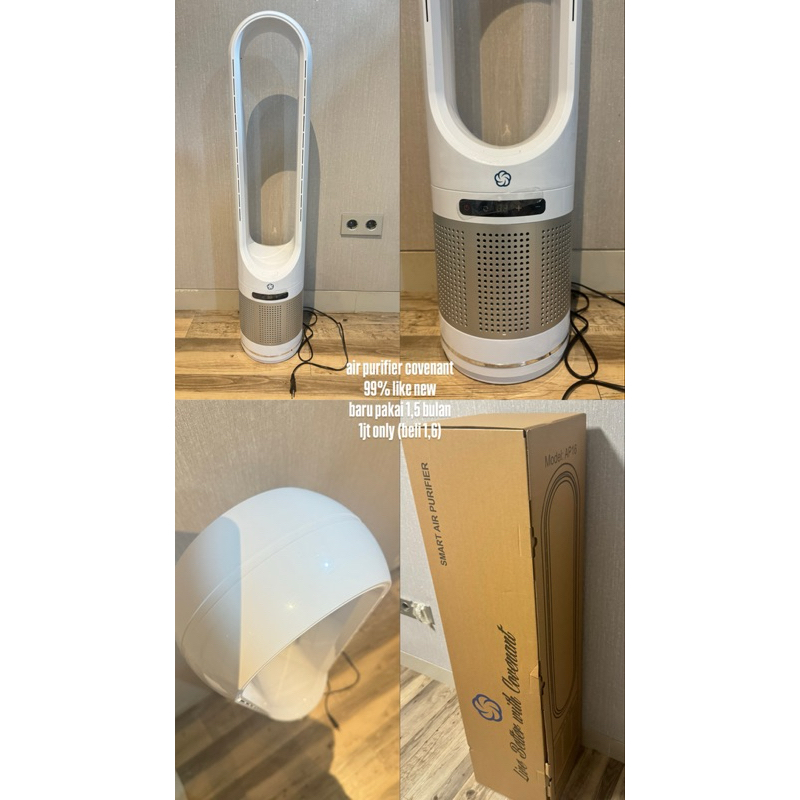 Jual PRELOVED- Covenant Air Purifier AP-16 Hepa Filter Double UV Light ...