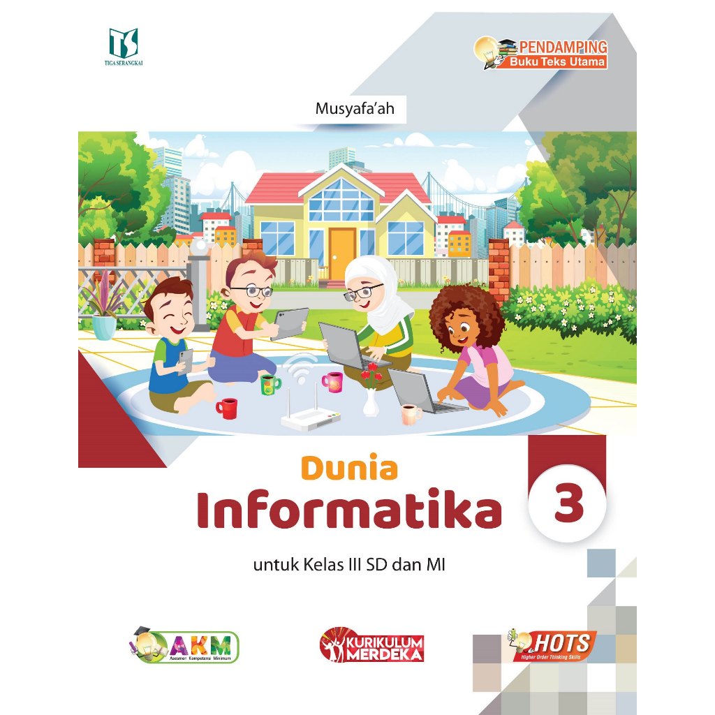 Jual Buku Dunia Informatika Kelas 1 2 3 4 5 6 SD KSP / Dunia ...
