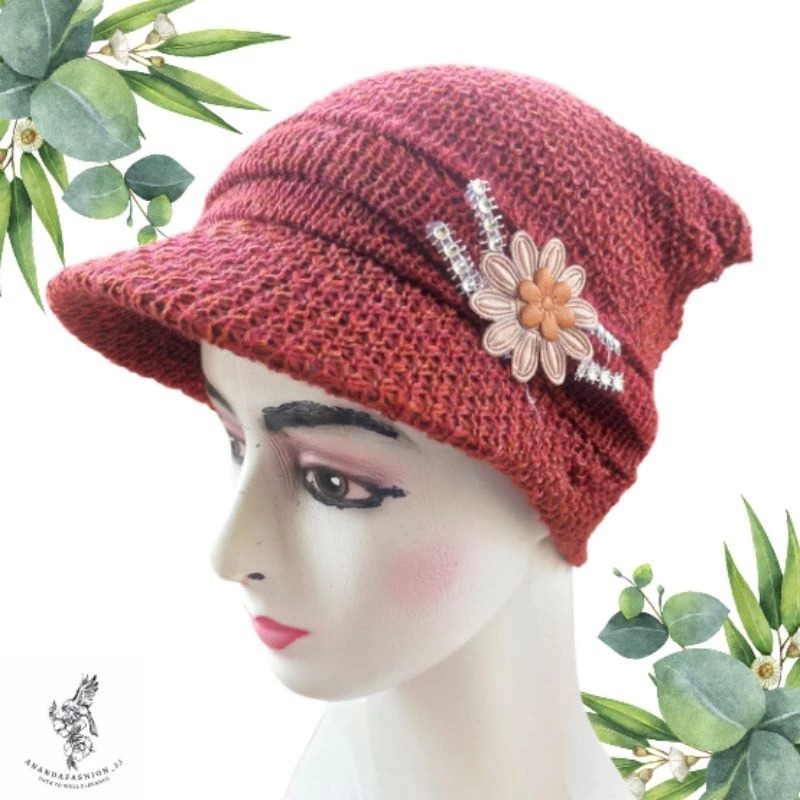 Jual Ciput Nenek Topi Bunga Rajut Premium Ciput Nini | Shopee Indonesia