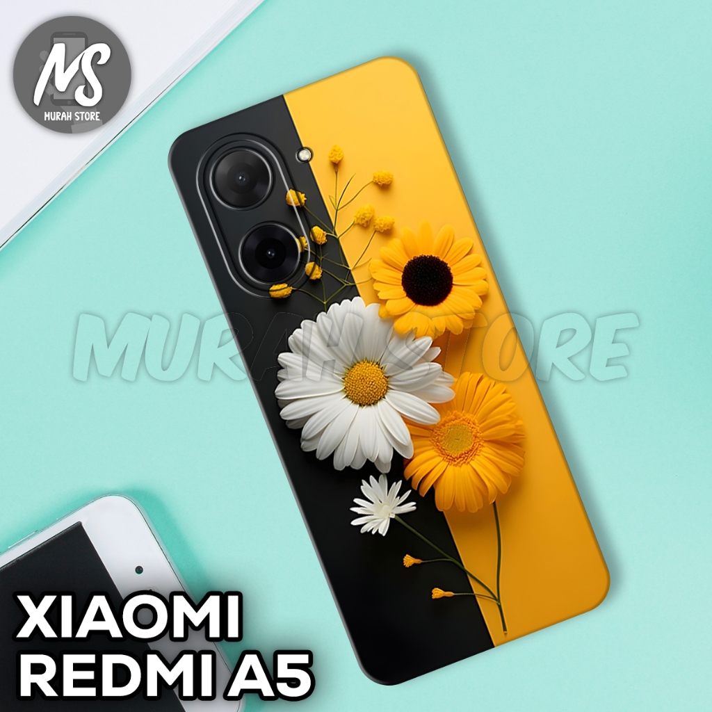 Jual MS35 Case XIAOMI REDMI A5 Gambar Motif BUNGA Casing