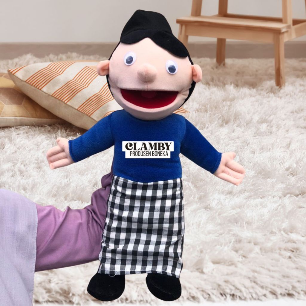 Jual Boneka muppet karakter santri putra boneka dongeng Ventriloquist ...