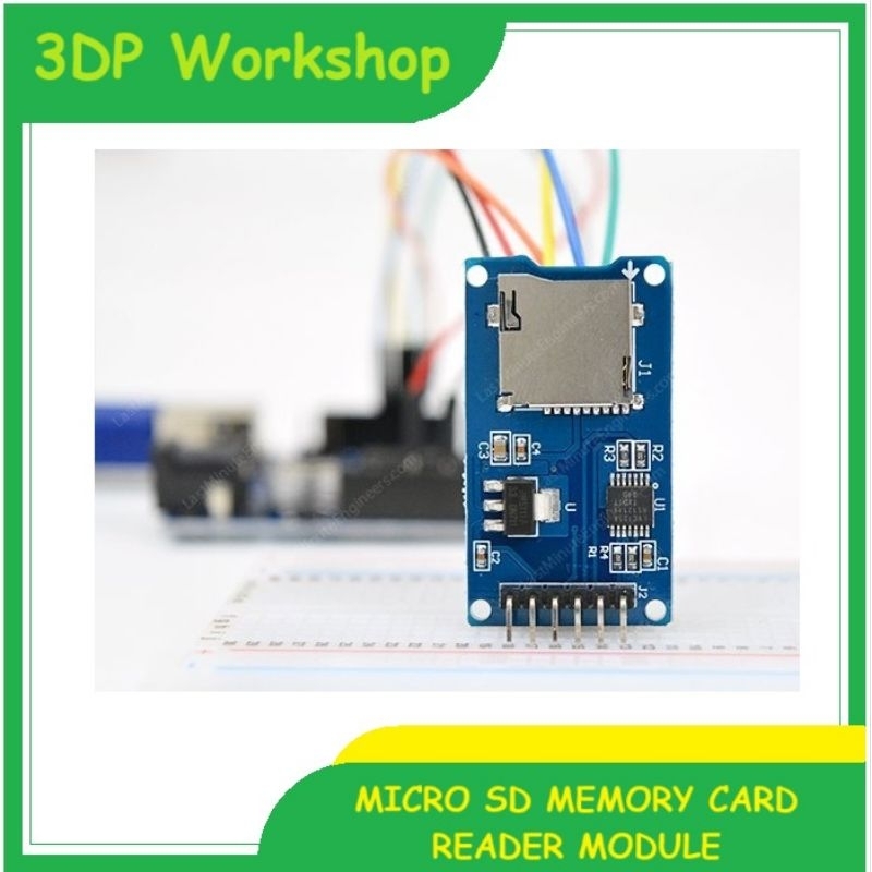 Jual MICRO SD MEMORY CARD READER MODULE ARDUINO | Shopee Indonesia