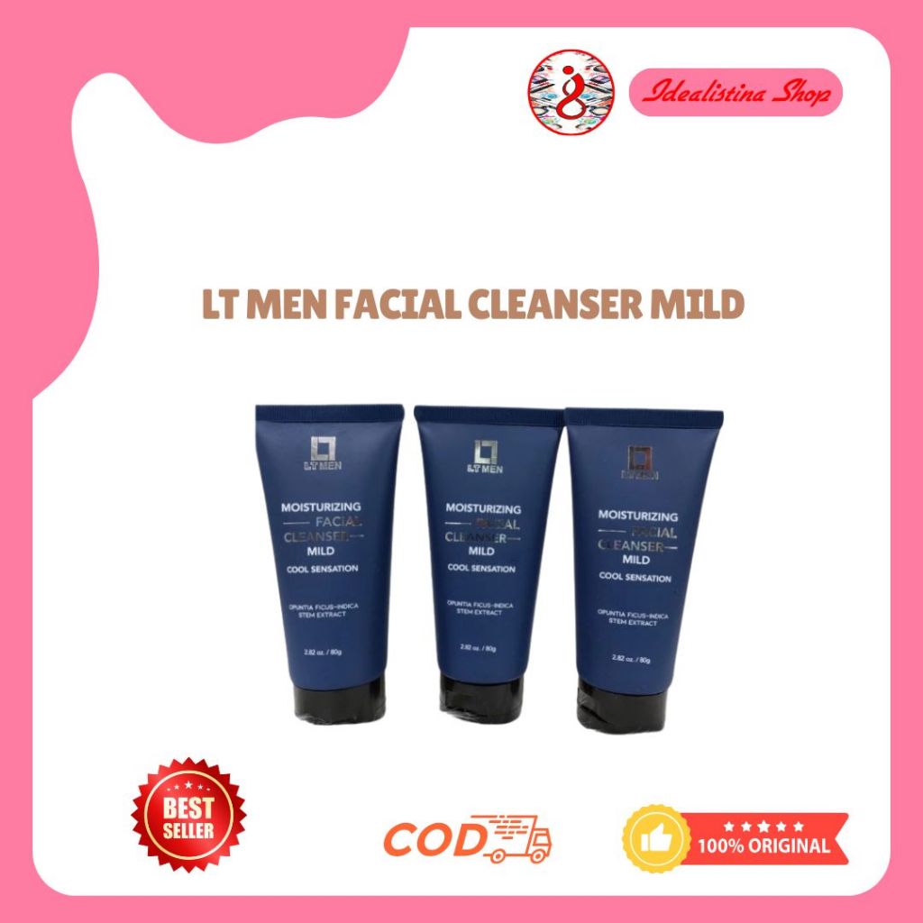 Jual LT Men facial cleanser mild | Shopee Indonesia