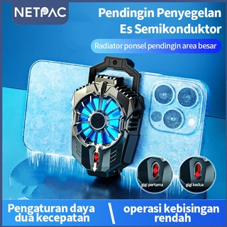 NETPAC Funcooler X20 Fan Cooler Adjust Gear Radiator Pendingin Hp Kipas Cooling Fan Gaming RGB Ori