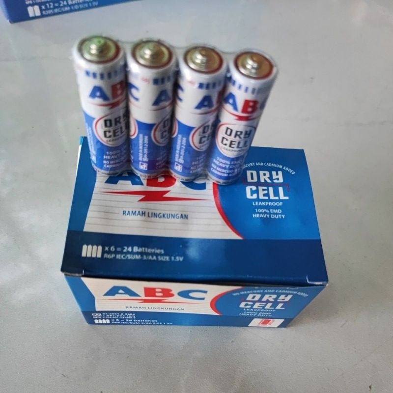 Jual BATERAI ABC R6P 4 pcs | Shopee Indonesia