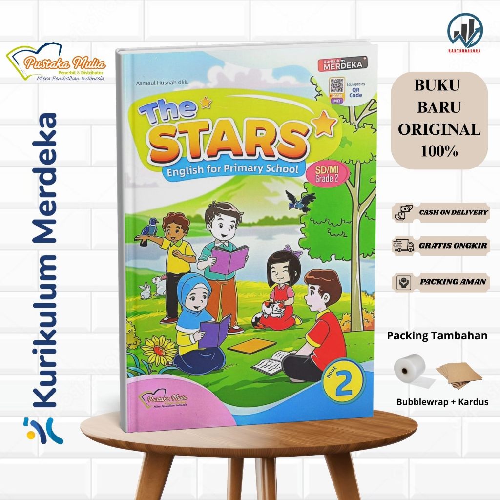 Jual Buku paket Bahasa Inggris untuk SD/MI kelas 2 kurikulum MERDEKA ...