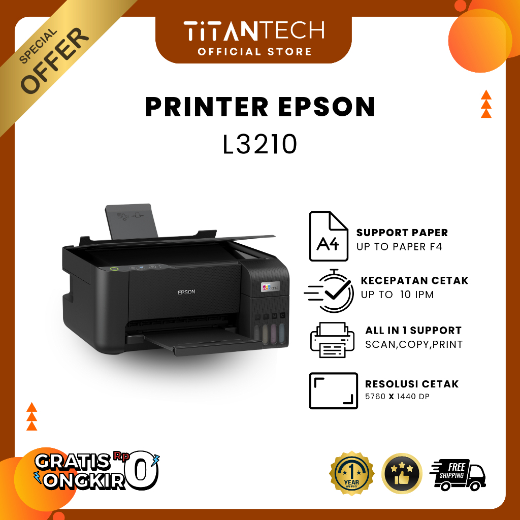 Jual TITANTECH PRINTER EPSON L3210 | Shopee Indonesia