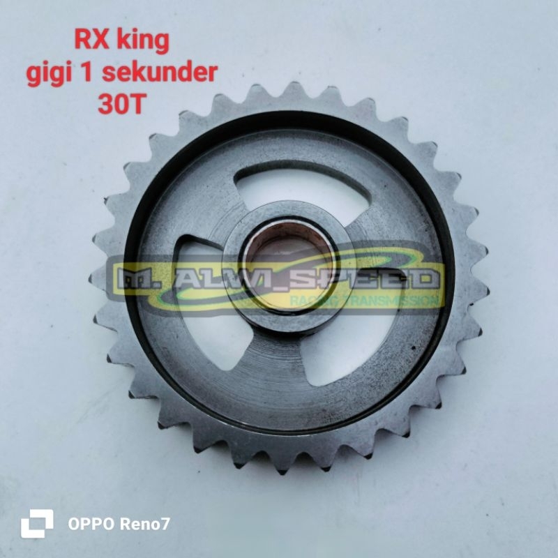 Jual Rasio racing RX king gigi 1 sekunder 30T lawan std | Shopee Indonesia