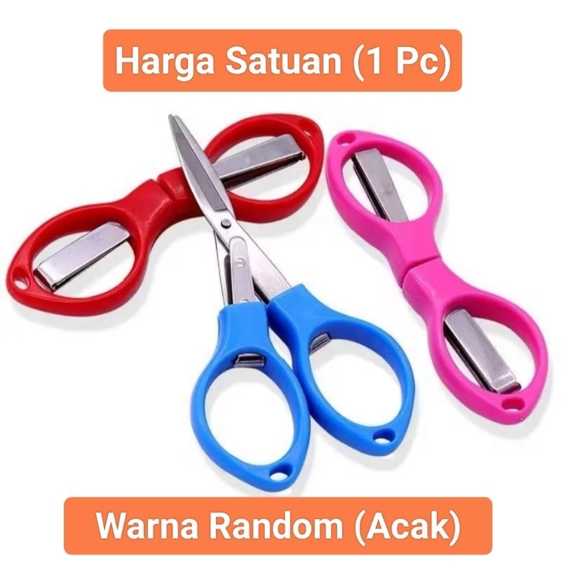 Jual Gunting Lipat Mini / Gunting Kecil Serbaguna / Gunting Lipat Mini ...