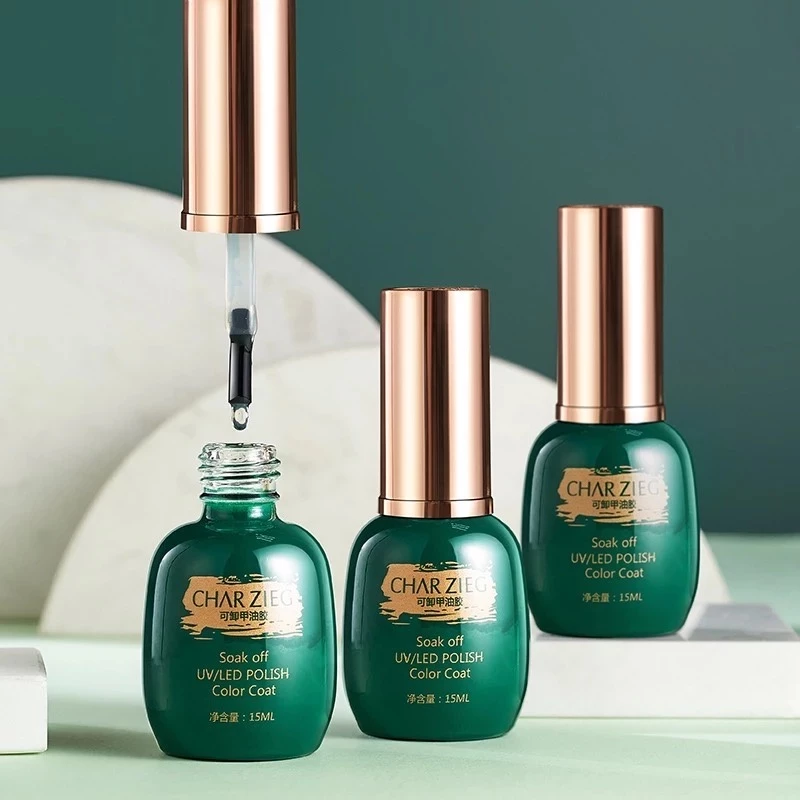 Nail Polish UV Gel Cat Kuku Kutek Nail Art 15ml Top Base Matte Primer Kutek Kuku Tahan Lama | AutoStock