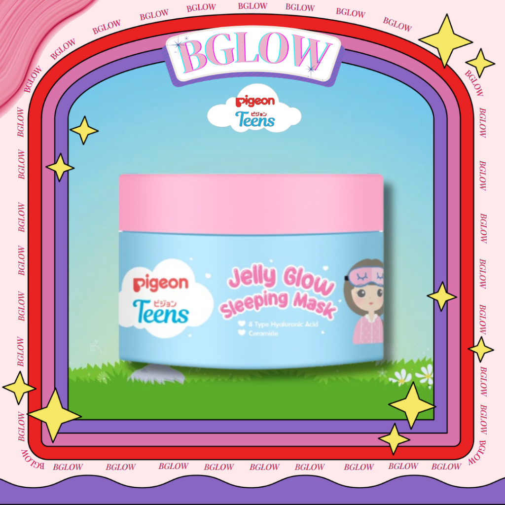 Jual PIGEON TEENS SLEEPING MASK JELLY GLOW SLEEPING MASK 30G pelembab ...
