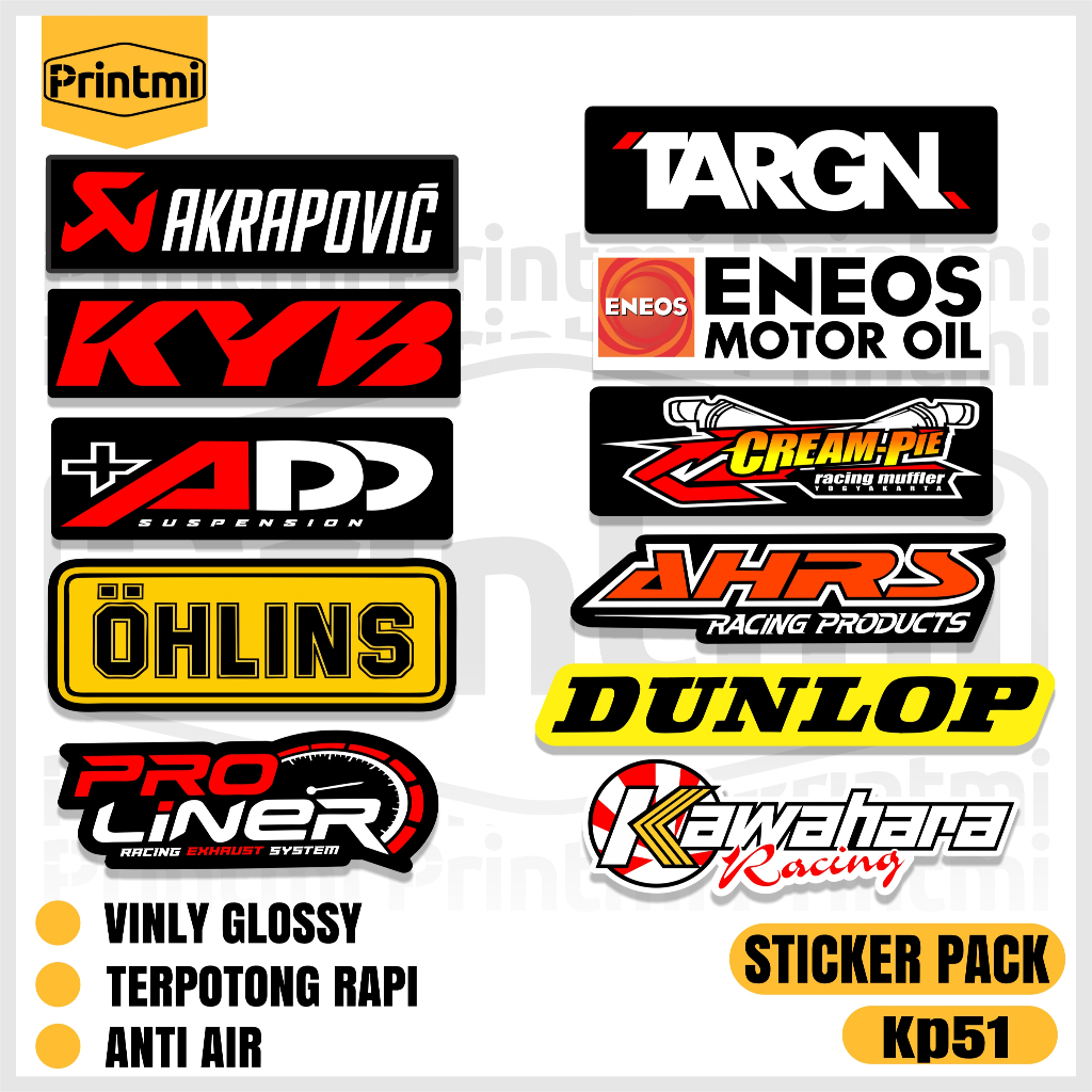 Jual Sticker Kata Kata Pack Stiker Motor Helm Laptop HP Mobil Sepeda ...