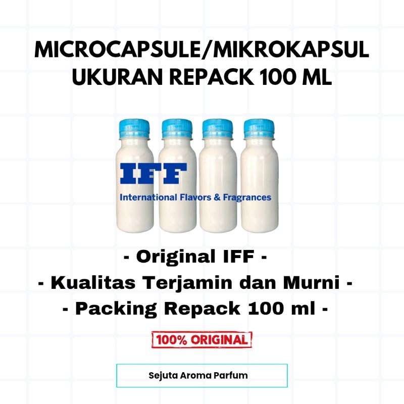 Jual MICROCAPSULE MIKROKAPSUL IFF ORIGINAL Repack 100 ml | Shopee Indonesia