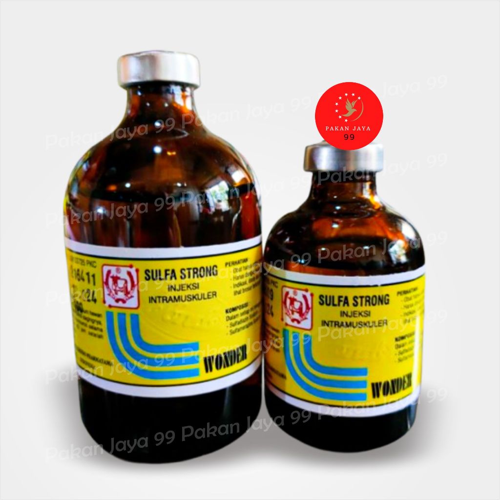 Jual SULFA STRONG WONDER SULFASTRONG INJEKSI OBAT SAPI KAMBING KUCING ...