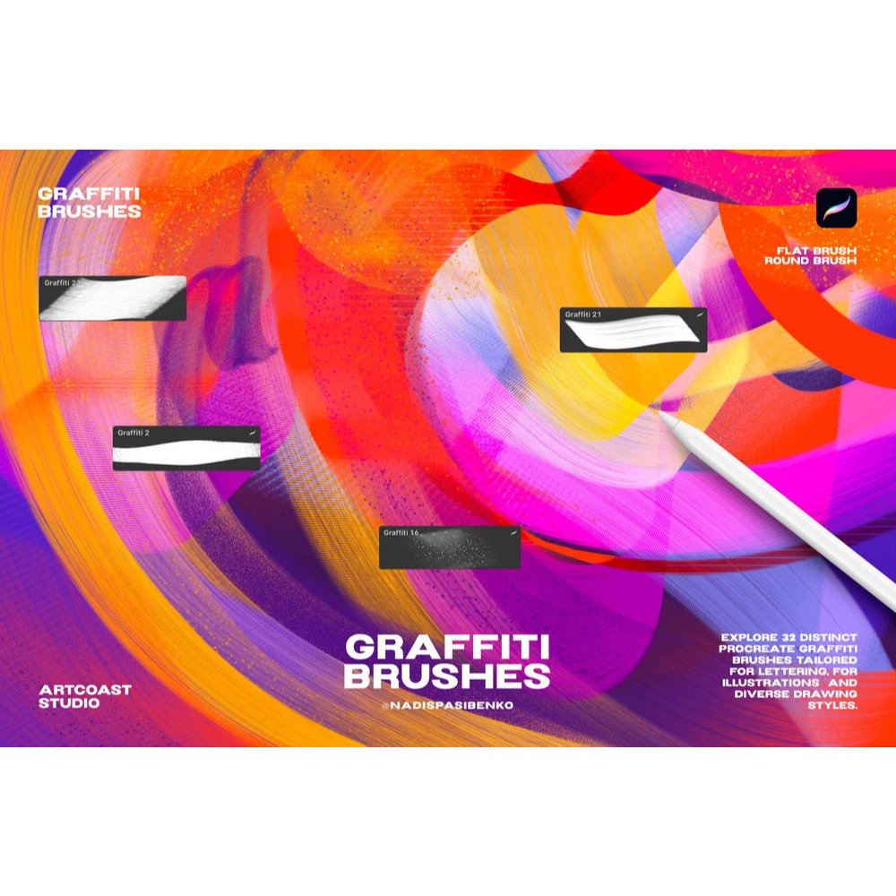 Jual Procreate Brush - Graffiti Brushes | Shopee Indonesia