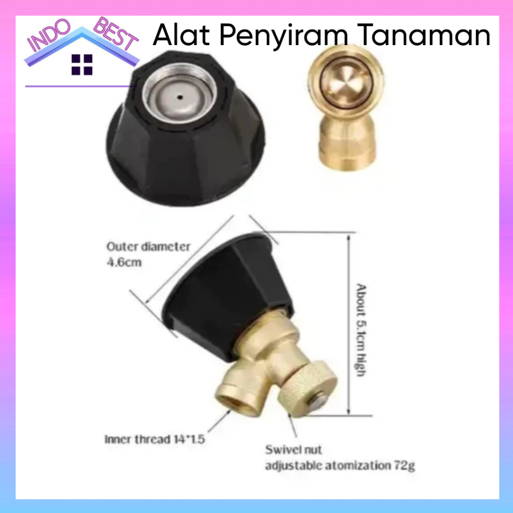Jual Indoboss | Alat Penyiram Tanaman | Head Nozzle Sprayer Tekanan ...