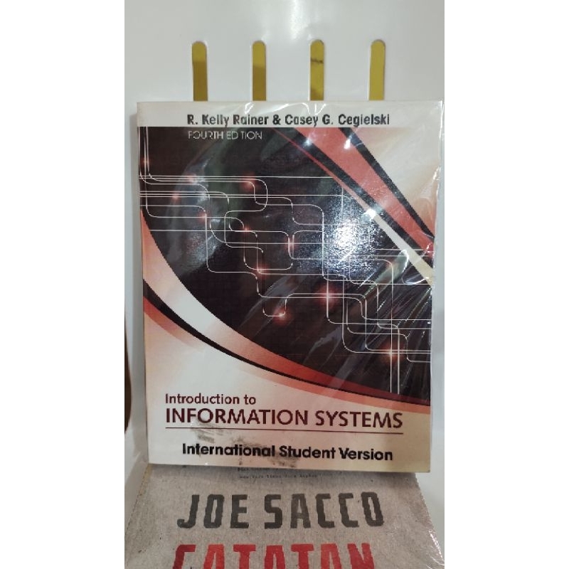 Jual buku (bekas) introduktion to information systems - r kelly rainer ...